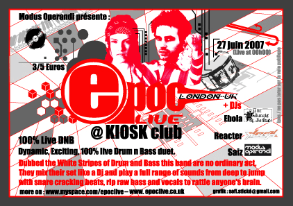 epoc live @ kiosk
